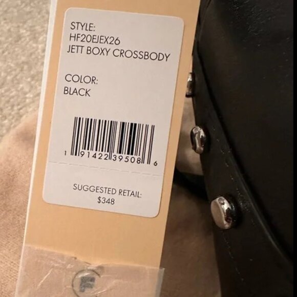 NWT Rebecca Minkoff Jeff Boxy Crossbody Bag in Black - Picture 8 of 8